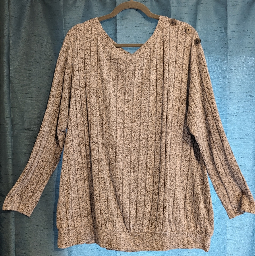 Lane Bryant lightweight boat neck sweater